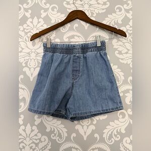 4/$25 • H&M &Denim Elastic Waist Denim Shorts